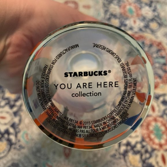 Starbucks You Are Here Water Bottle - Chicago - Picture 4 of 5